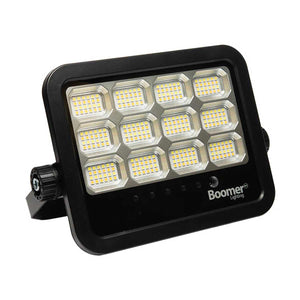 Reflector Led Solar Exterior 100W Con Sensor De Movimiento