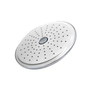 Regadera Redonda Cromada Autolimpiable 8 Pulgadas RC326 MEER CNX Ferreabasto