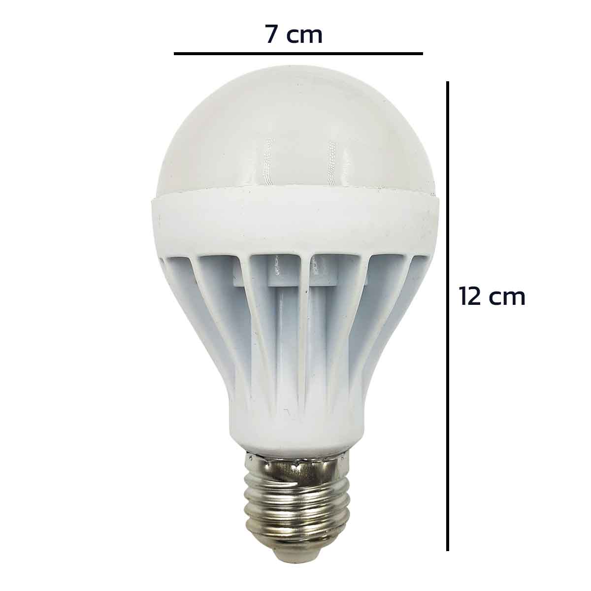 Foco Led Tipo Bulbo 9W 6500K Luz Fria Ecologico