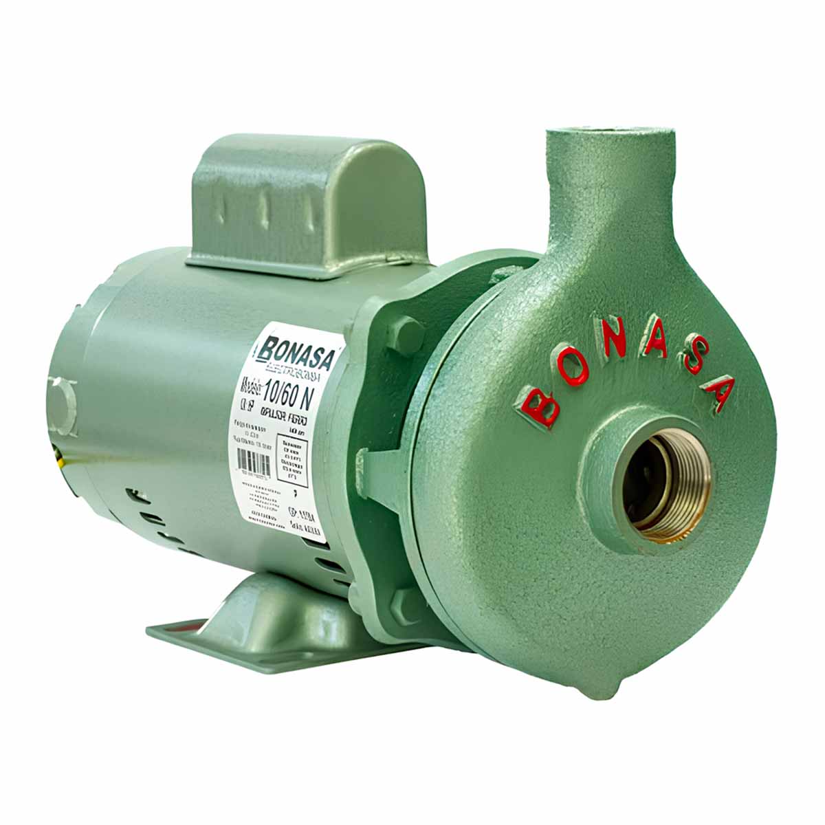 Electrobomba Para Agua 1 HP 1 1/4 X 1 Pulg Monofasica 10/60N