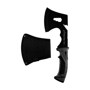 Hacha Mango Bimaterial 4 Pulg Acero Inoxidable Con Funda