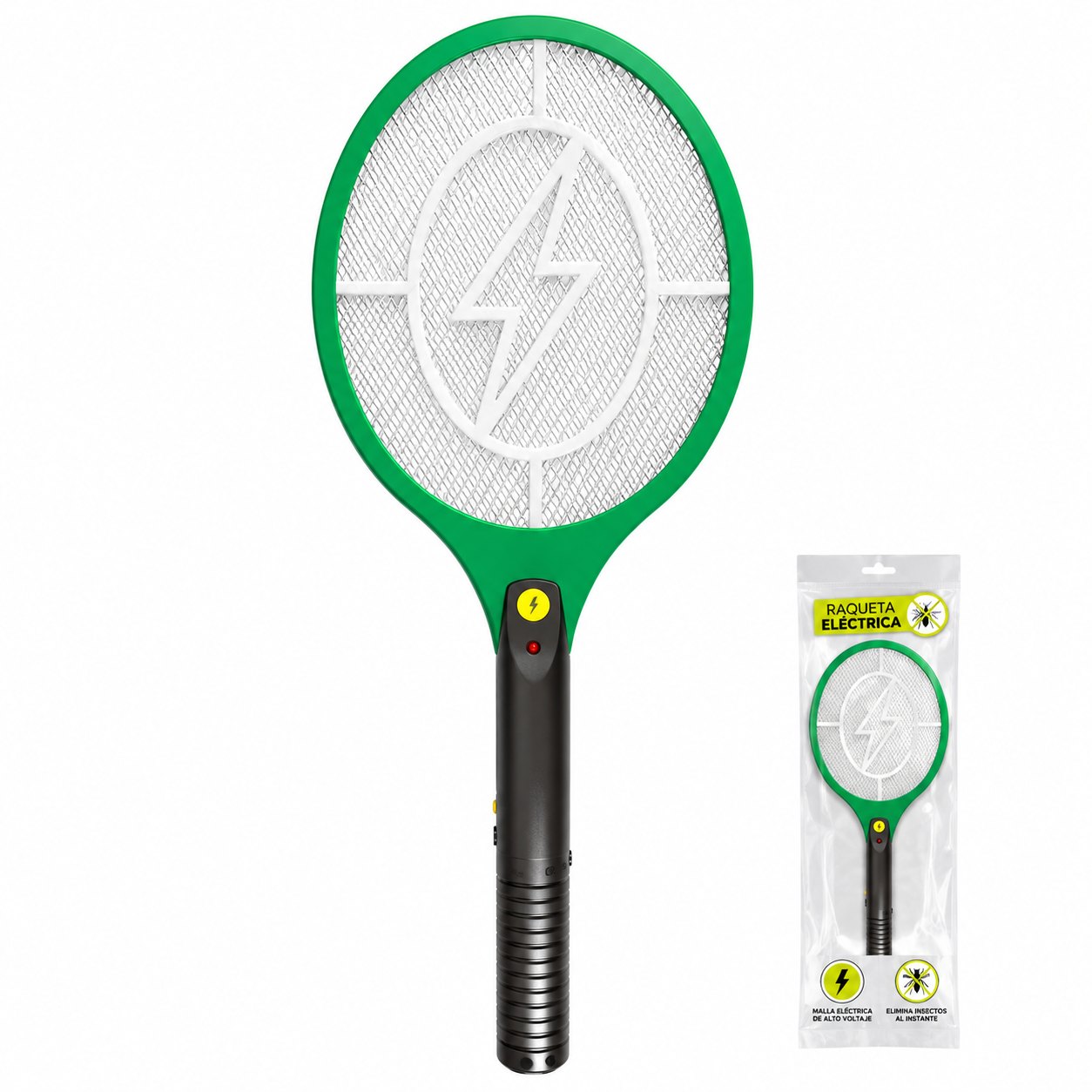 Raqueta Mata Mosco Mosca Insecto 127V Recargable YEILITE / LION TOOLS Ferreabasto