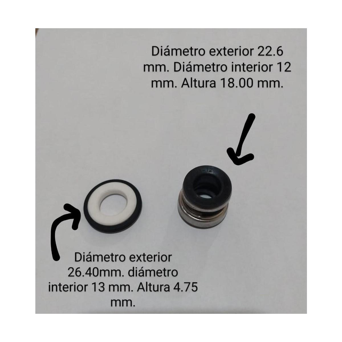 Sello Mecanico Para Bomba Periferica Y Centrifuga