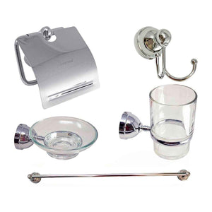 Accesorios Para Baño Lion Tools 3557 6 Piezas Acabado Cromo LION TOOLS Ferreabasto