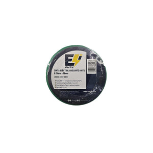 8 Pzs Cinta Aislante Electrica 9 Mts .13MM x 19MM Verde CNX Ferreabasto Ferreabasto