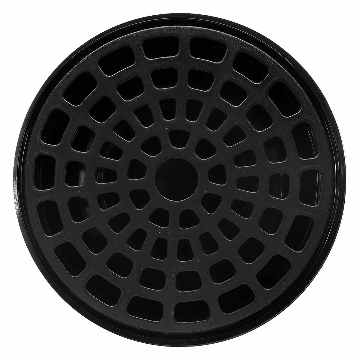 Coladera Universal Con Rejilla Tapa Higienica Antiolor Negro