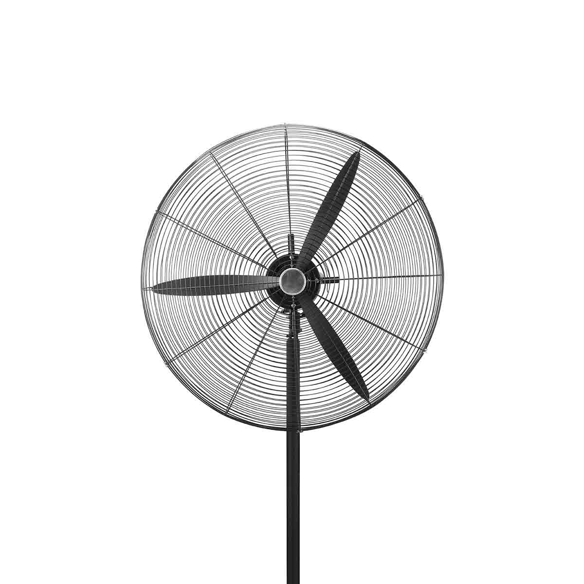 Ventilador Pedestal Y Pared Industrial 26 Pulgadas Aspas Metal 3 Vel Benelux