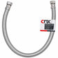 Manguera Para Boiler 3/4"X3/4" 80 CM Acero Inoxidable CNX