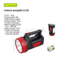 Linterna Recargable Portátil 13 LED 3W + 1.5W 60lm