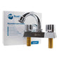 Mezcladora Para Lavabo Con Cubierta Y Manerales ABS Cuello De Acero Inoxidable 4" Roalflux
