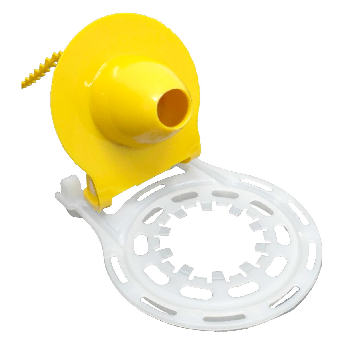 Sello Descarga Sanitario 2 Pulgadas (Sapito) Amarillo Wc Fleximatic FLEXIMATIC Ferreabasto