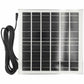 Lampara Reflector LED Solar Con Panel 200W 8000K Wanergy