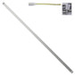 Tubo Led Base Aluminio Doble Tira Luz Blanca 30w=180w 1.20m KYT Ferreabasto