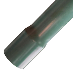 Tubo De Pvc Pesado 1 1/4 Pulg Verde Con Cople 3 M