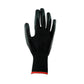 Par De Guantes De Nylon Recubrimiento Nitrilo Negro Talla Mediana