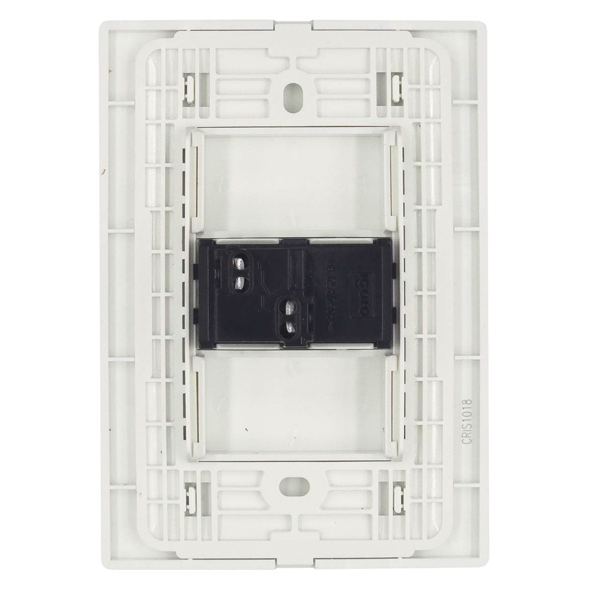 Placa Armada Cristal Con Boton De Timbre Blanco Igoto IGOTO Ferreabasto
