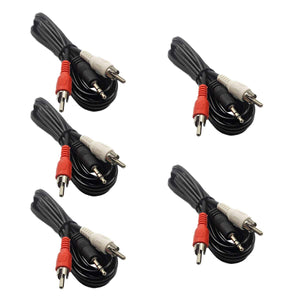 Cable De Audio 2 Plug – 1 Mono 1.8 Metros 5Pzs