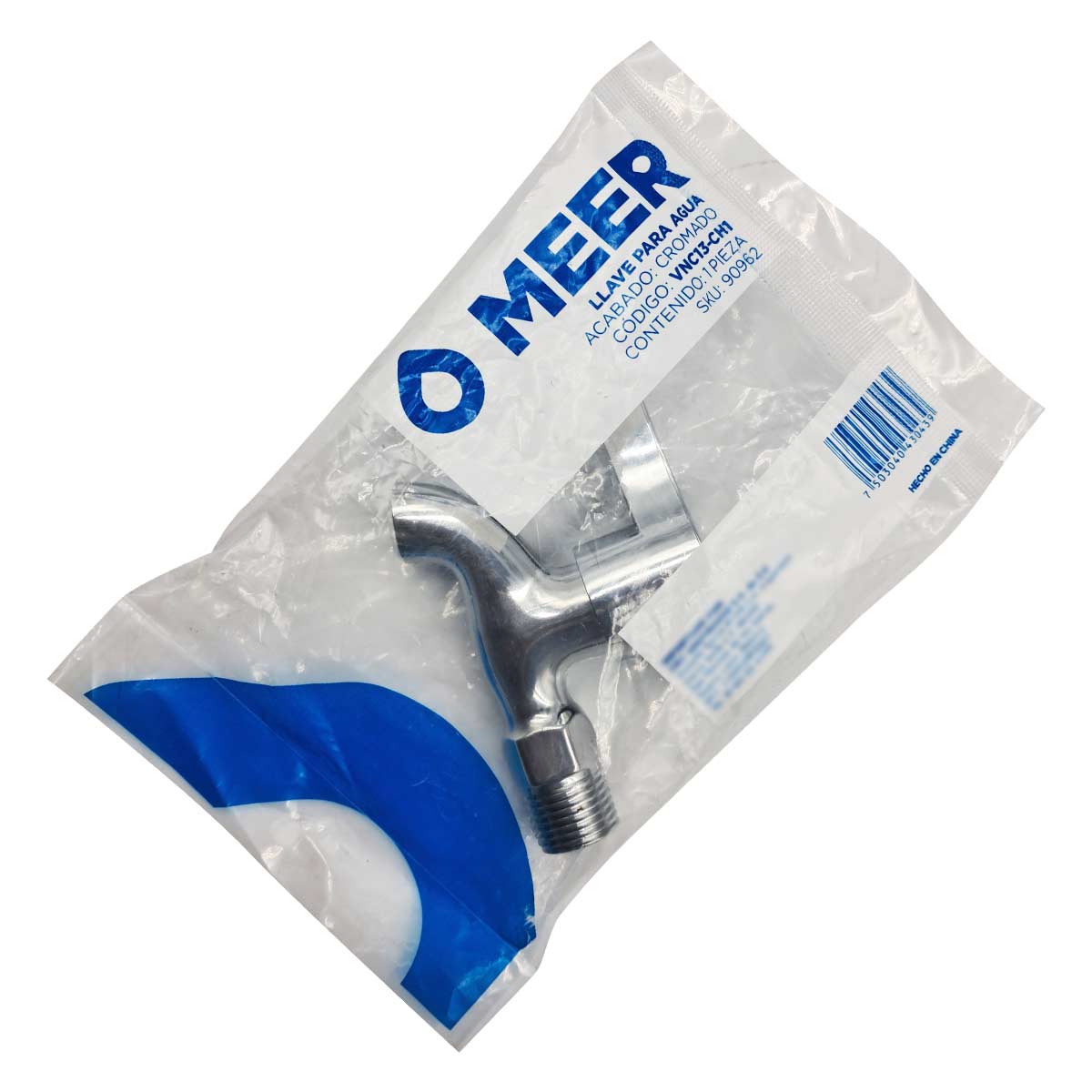 Llave Para Lavabo Fregadero Cromada De 1/2 Pulgadas