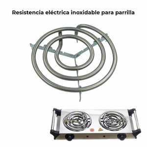 Resistencia Electrica Inoxidable Para Parrilla 1000W