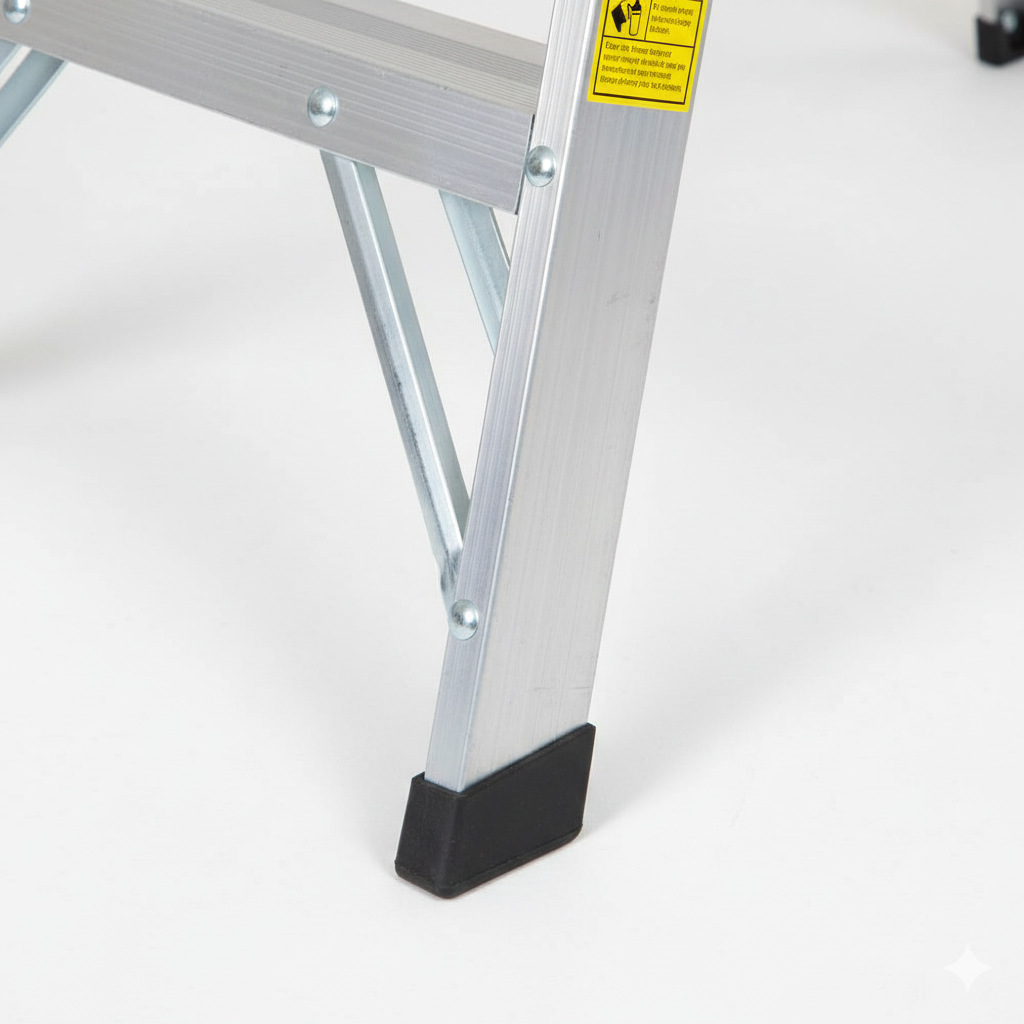 Escalera De Tijera De Aluminio Tipo II 4 Escalones 1.54M BYP BYP Ferreabasto