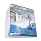 Ventilador Pedestal Y Pared Industrial 26 Pulgadas Aspas Metal 3 Vel Benelux