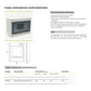 Caja Sobreponer Riel Policarbonato 6-8 Ventanas 240V 100A 60Hz