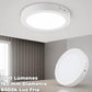 Mini Panel Led Redondo Luminario 12w 8000k Luz De Dia
