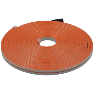Tira Led Neon Flexible 5M Sumergible Sin Fuente Naranja