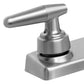 Mezcladora Para Fregadero 8" Cubierta Y Cuello Flexible De Acero Inoxidable Roalflux