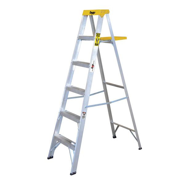 Escalera De Tijera De Aluminio Profesional 6 Esc 2.13M BYP BYP Ferreabasto