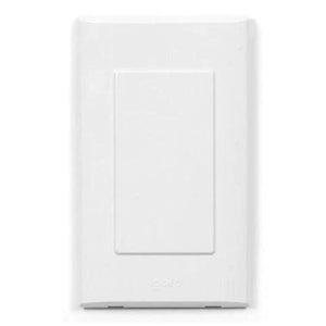 Placa Ciega Lugano Color Blanco