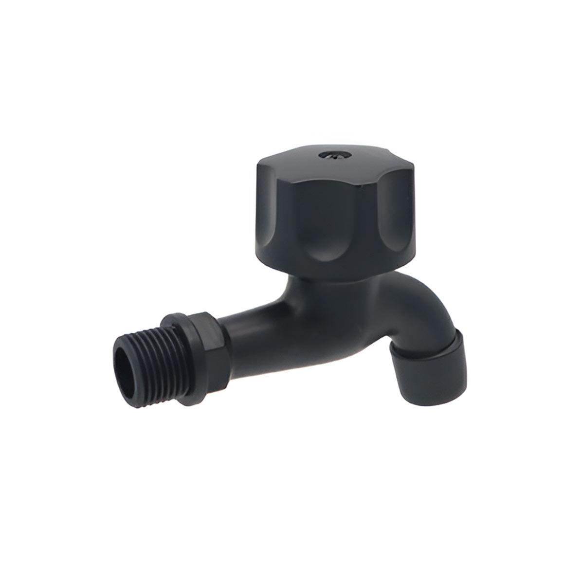 llave nariz plastica negro mate rosca