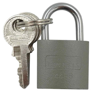 Candado De Hierro 20mm Gancho Corto Seguridad 3 Llaves