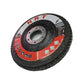 Disco Laminado Para Desbaste Y Pulido 4 1/2 x 7/8 Pulgadas Grano 80 NRT 10 Pzs