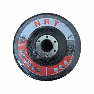 Disco Laminado Para Desbaste Y Pulido 4 1/2 x 7/8 Pulgadas Grano 40 NRT 10 Pzs