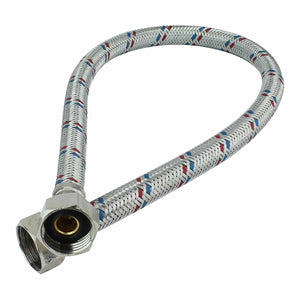 Manguera Flexible Para Boiler De 1/2 X 3/4 Pulgadas 60cm Aluminio