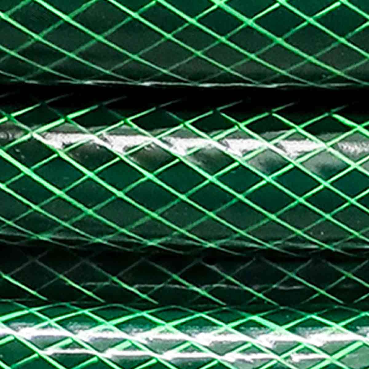 Manguera Reforzada 3 Capas Rollo 50m 3/4 Pulg Verde