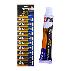 Cemento Multiuso Para Pvc Cpvc Transparente 15ml Blister 10 Pz