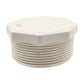 Tapon Macho Roscado De PVC 2 Pulgadas Cedula 40