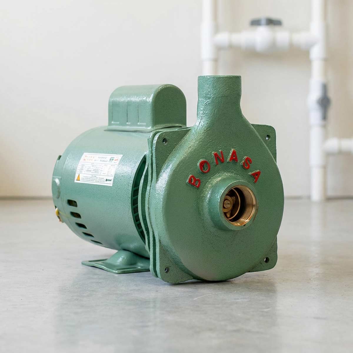 Bomba Centrifuga 1/2 HP 1 1/4 X 1 Pulg Monofásica 12/60 IB