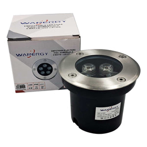Luminario LED Empotrable Para Piso Redondo 5W Calida Wanergy WANERGY Ferreabasto