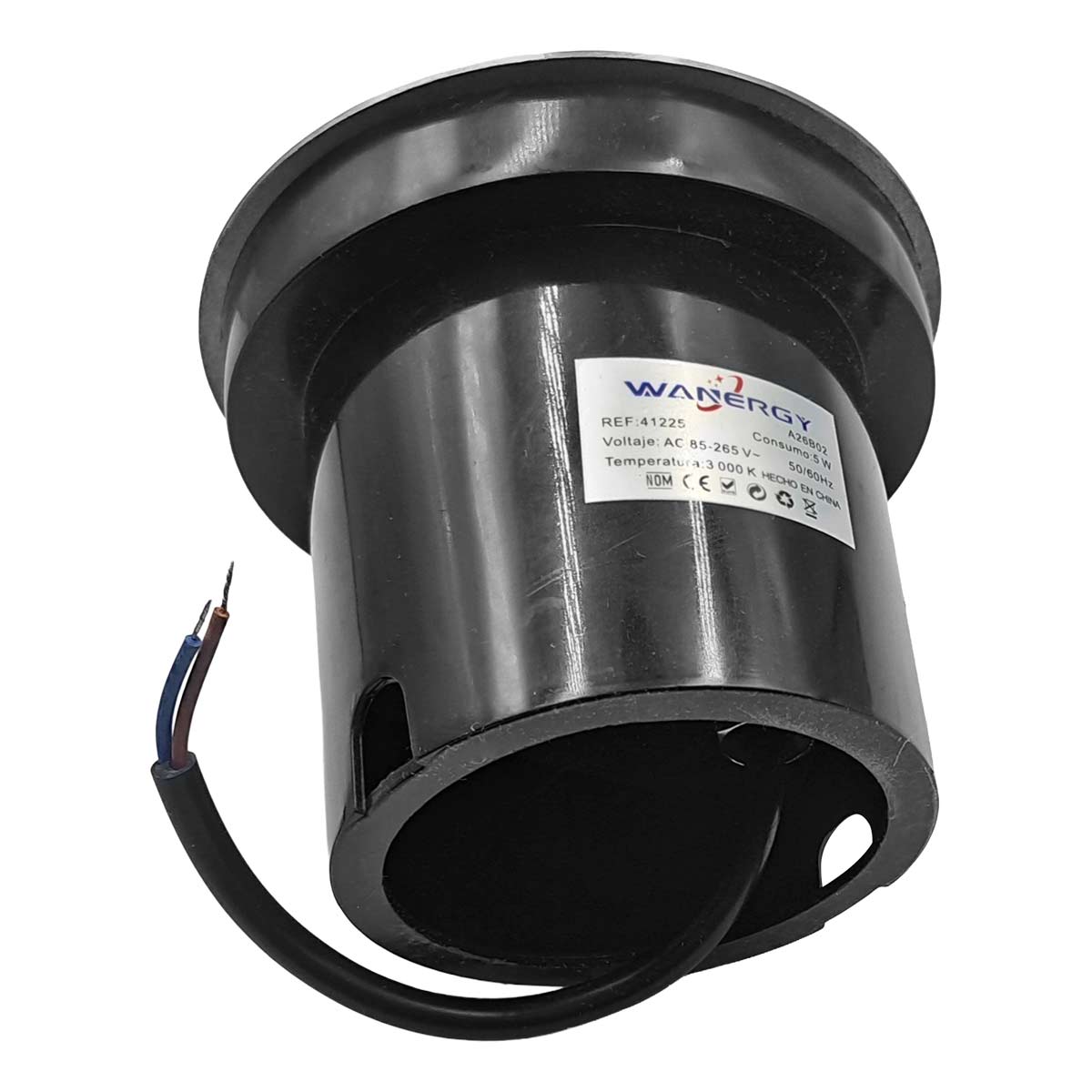 Luminario LED Empotrable Para Piso Redondo 5W Calida Wanergy WANERGY Ferreabasto