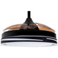 Ventilador De Techo Decorativo 42 Pulg Lucerna 3 Aspas Retractiles Igoto