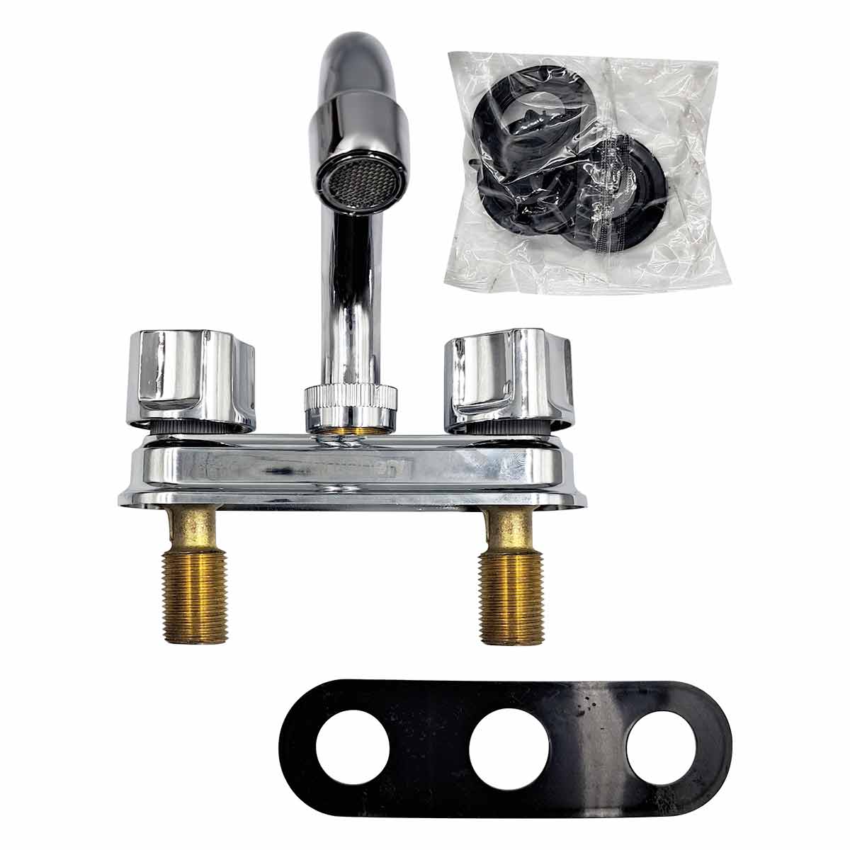 Mezcladora Lavabo ABS Cuerpo Bronce Acabado Cromo Fontanery