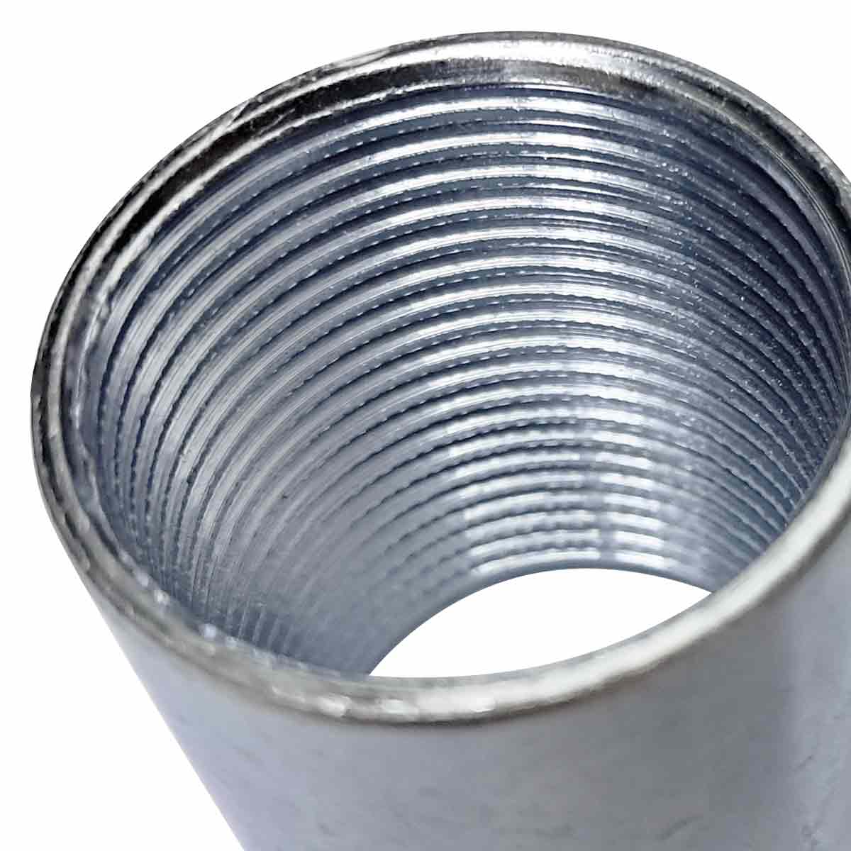 Cople De Acero Galvanizado Para Tubo Rigido 3/4 Pulgadas