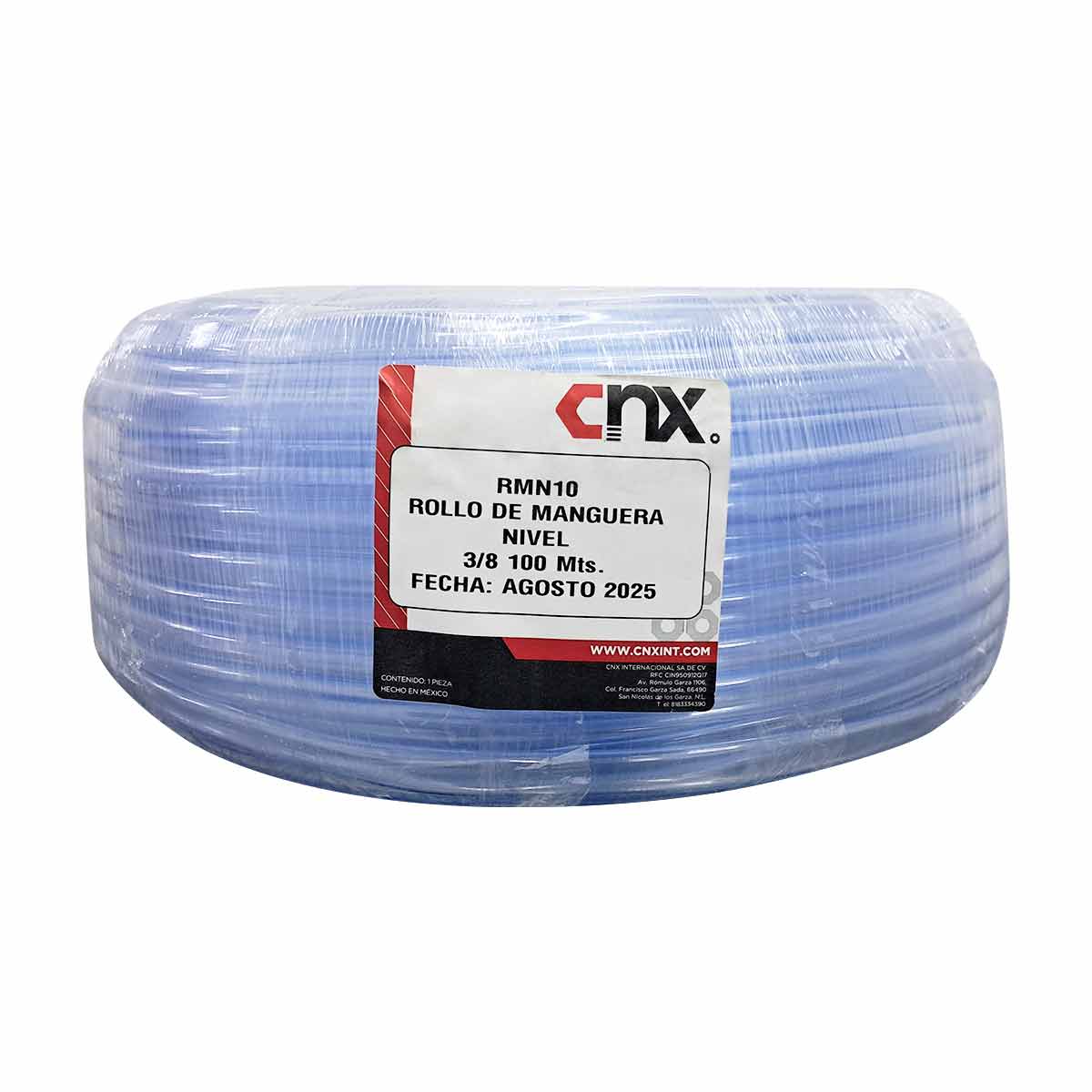 Manguera De Nivel 3/8 Pulg Rollo 100m Transparente