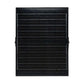 Reflector Led Solar Exterior 100W 6500K Luz Fria Negro