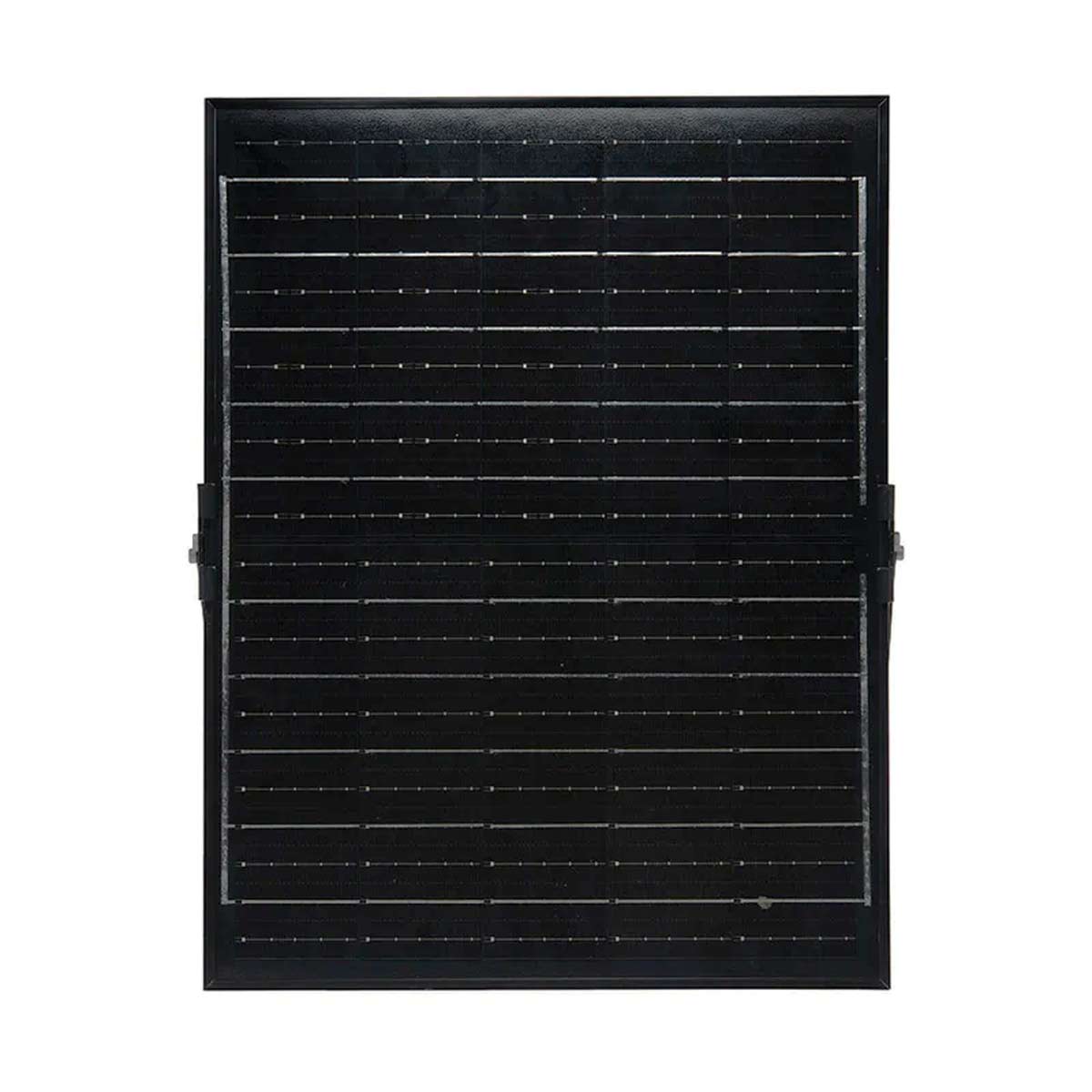 Reflector Led Solar Exterior 100W 6500K Luz Fria Negro