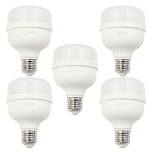 cinco focos led alta potencia 20w