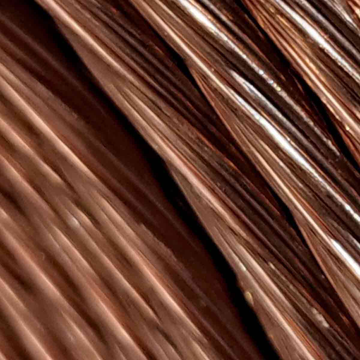 Cable De Cobre Desnudo Calibre 1/0 Awg 19 Hilos